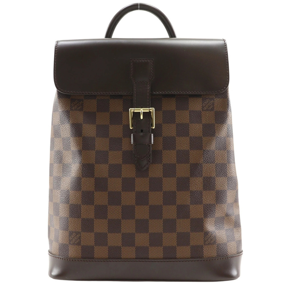 LOUIS VUITTON Brown Damier Canvas Backpack